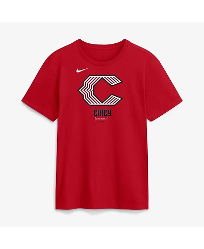 Nike Men's Red Cincinnati Reds 2026 City Connect Large Logo T-Shirt