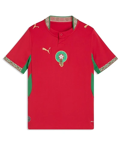 Puma Big Boys and Girls Red Morocco National Team 2026 Home Replica Jersey