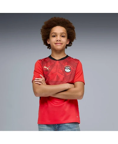 Puma Big Boys and Girls Red Egypt National Team 2026 Home Replica Jersey