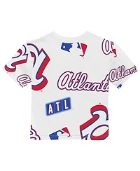 Outerstuff Toddler White Atlanta Braves 2026 City Connect Game Day T-Shirt
