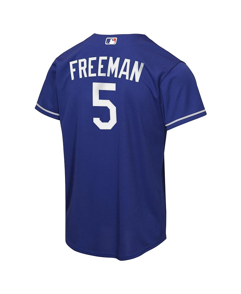 Nike Big Boys and Girls Freddie Freeman Royal Los Angeles Dodgers Alternate Replica Jersey