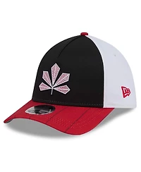 New Era Men's Black/Red Cincinnati Reds 2026 City Connect M-Crown A-Frame 39THIRTY Flex Hat