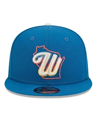 New Era Men's Blue Milwaukee Brewers 2026 City Connect 9FIFTY Snapback Hat