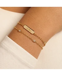 Alex and Ani Sister Infinity Chain Double Strand Bracelet