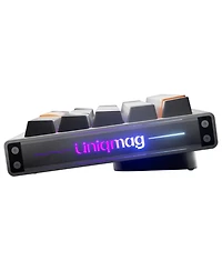 Uniqmag UQ68 High Precision Magnetic Switch Springless Rgb Gaming Keyboard for Pc, Mac