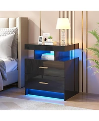 Vlsrka Ashten 2 - Drawer Nightstand