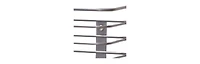 Household Essentials 2 Tier Door Mount Cabinet Organizer
