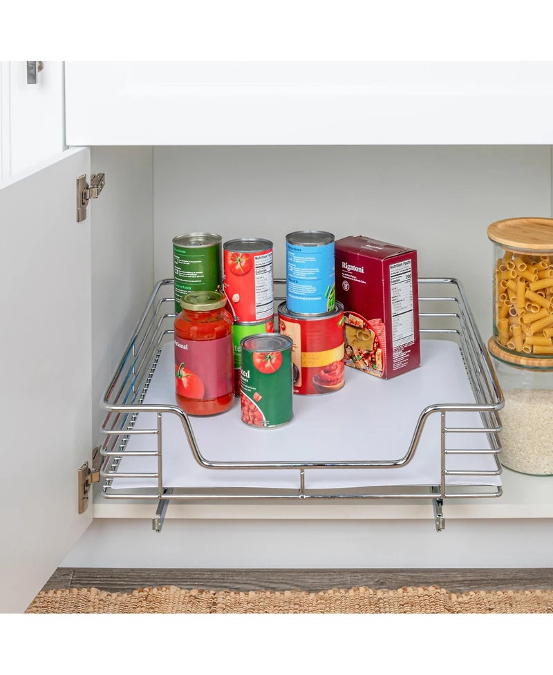 Household Essentials Glidez Steel Pull-Out Storage Organize