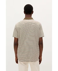 Scalpers Men's Summer Stripes Polo Shirt