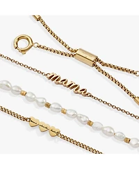 Alex and Ani Mama 'Home Is Where The Heart Is' Stranded Bracelet Set