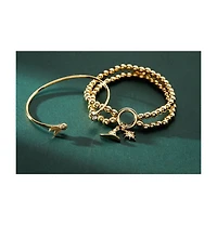 Alex and Ani Harry Potter Golden Snitch + Crystal Flex Cuff