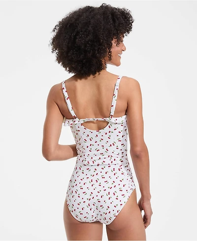 Lands' End Women's Ruffle Midkini Set