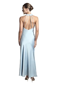 Oasis Women's Satin Maxi Bridesmaid Dress