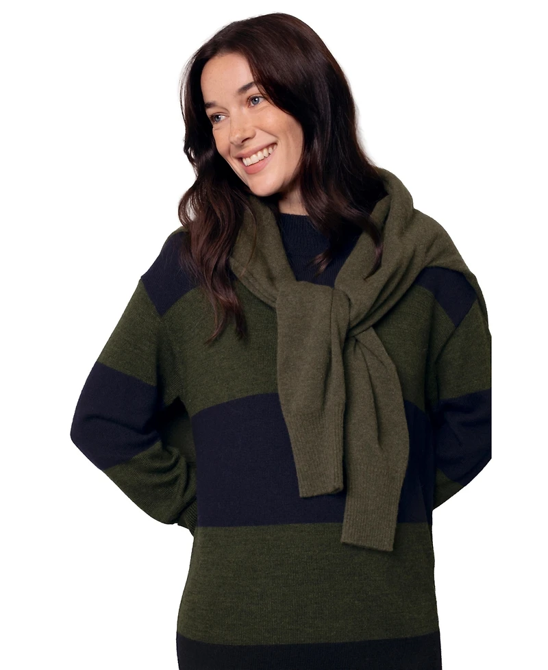 Celtic & Co. Women's Merino Stripe Dress