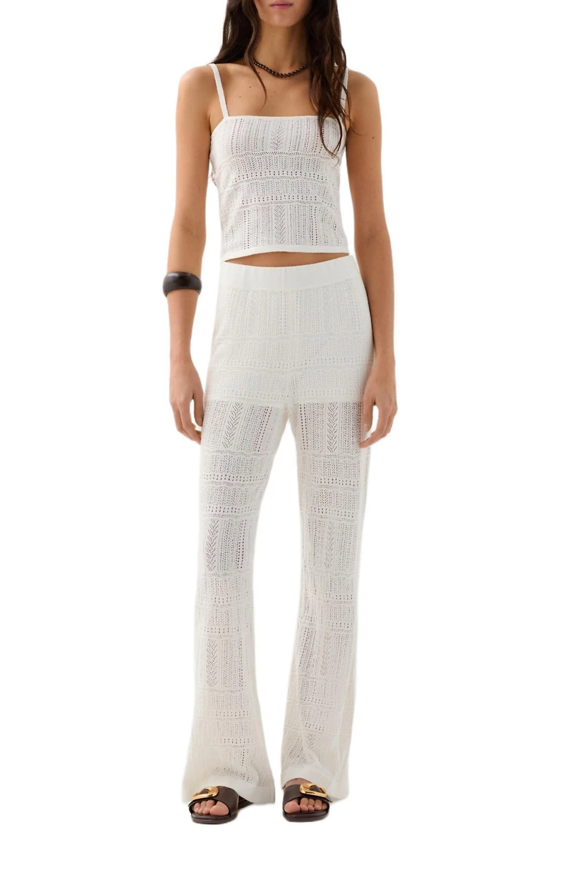 Scalpers Women's Pointelle Top