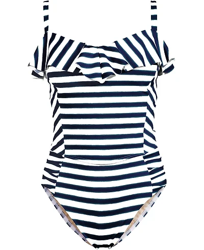 Lands' End Women's Ruffle Midkini Set
