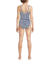 Lands' End Women's Ruffle Midkini Set