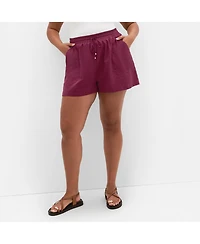 City Chic Women's Lola Cotton Short