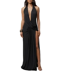 Jluxlabel Women's Ibiza Halter Maxi Dress