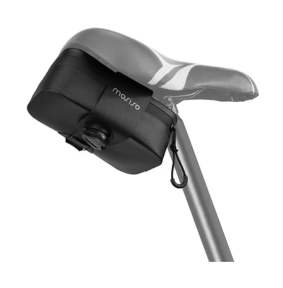 Hikeen Waterproof Bike Seat Bag 0.5L Lightweight Tpu Bicycle Saddle Under Storage for Road Mountain Commuter Cycling