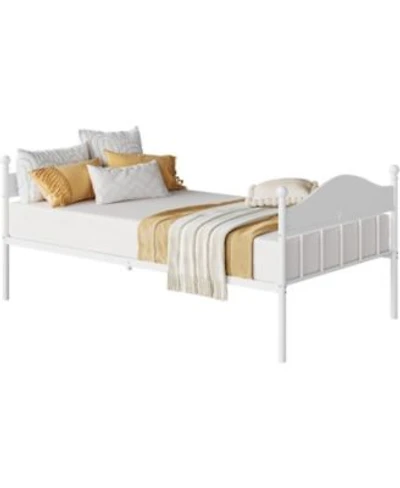 gaomon Metal Daybed with Optional Trundle Stylish Headboard