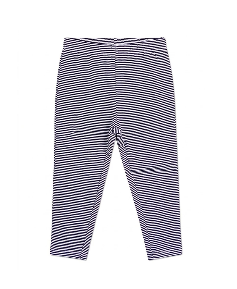 MeMoi Baby Girls 2 Piece "Generation MiniMoi" Mini-Stripe Cotton-Rich Lounge Set