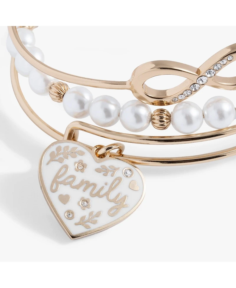 Alex and Ani Family Bangle Set of 3