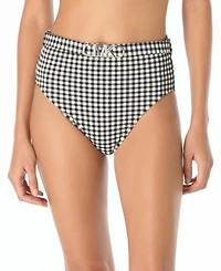 Michael Kors Women's High-Waist Hipster Swim Bottoms