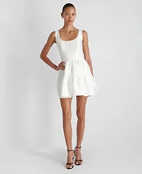 French Connection Women's Scoop Neck Mini Dress