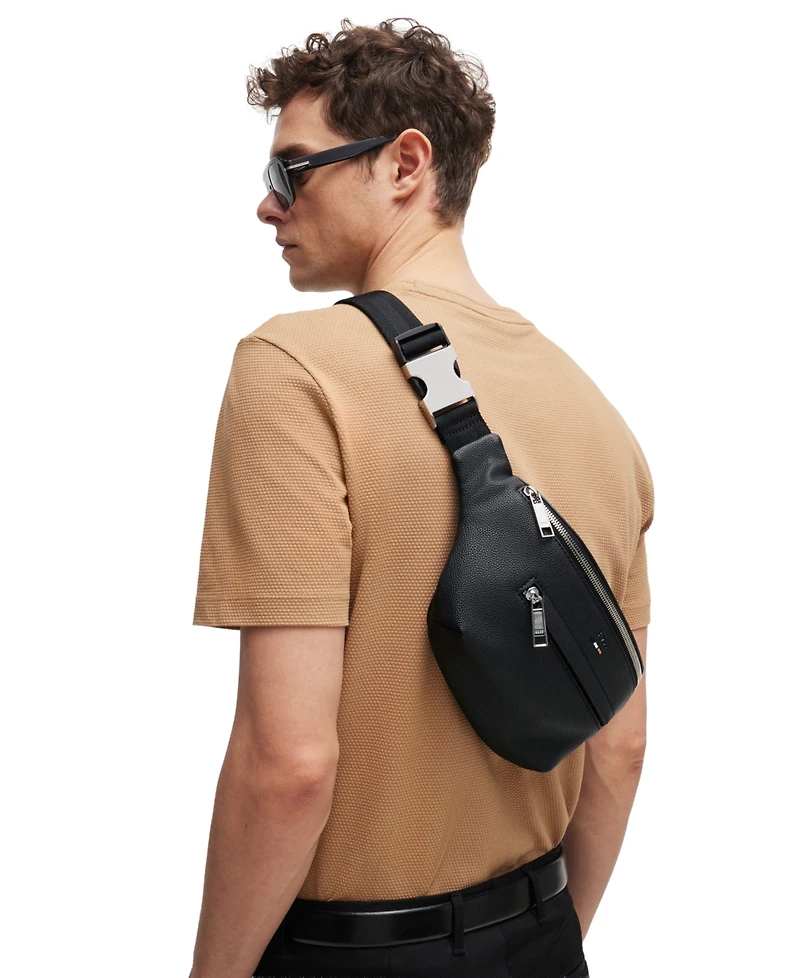 Boss Men's Ray Zip Top Belt Bag
