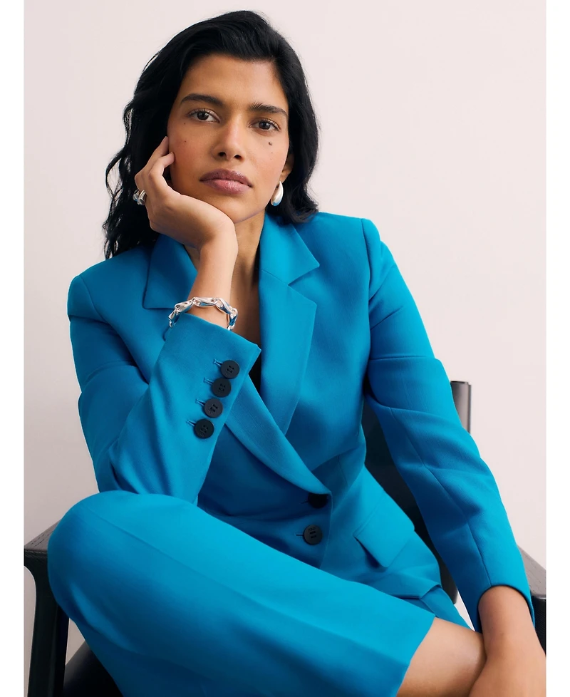 The Fold Women's Belmont Wool Blazer