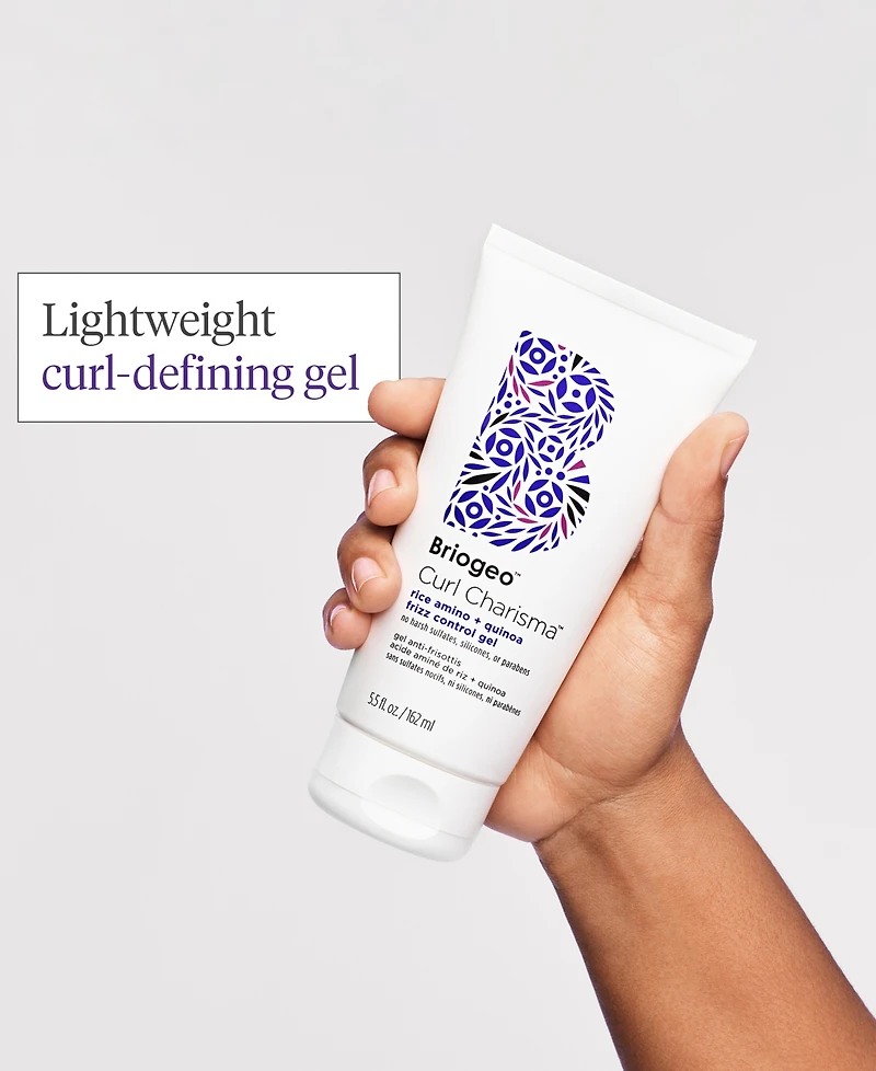 Briogeo Curl Charisma Rice Amino + Quinoa Frizz Gel, 5.5 oz.