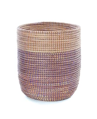 African Modern, Lavender and Purple Bath Bin Basket