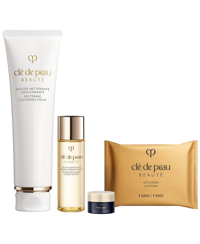 Cle de Peau Beaute 4-Pc. Softening Cleansing Foam Set