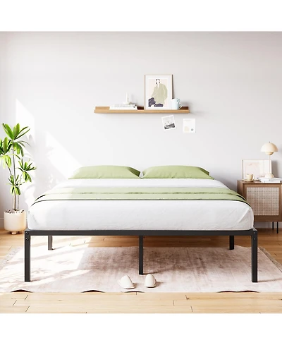 Homfan 14INCH Queen Heavy Duty Metal Bed Frame