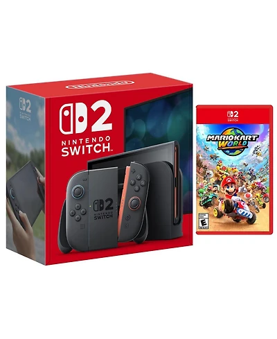 Nintendo Switch 2 Video Game Console with Mario Kart World Bundle