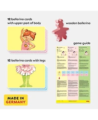 Haba Prima Ballerina Mini Game: Perfect Travel Games for Kids Ages 4-6, Ideal Ballerina Gifts and Fun Board Games for Kids