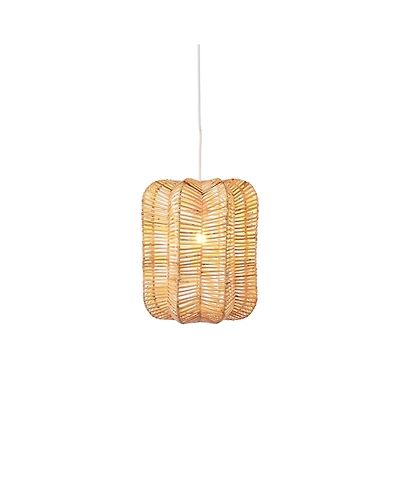 The Artisan and Company, Prism Rattan Pendant Hanging Light