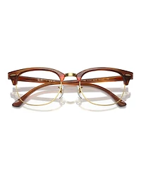 Ray-Ban Square Unisex Clubmaster Optics Eyeglasses, RB5154
