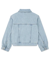 abercrombie kids Baby Girls' Oversized Dobby Jacket