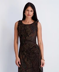 Kensie Women's Crewneck Sleeveless Dress
