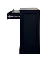 Flynama Bar Cabinet with 6 Cabinets 24 Wine Rack