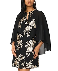 Msk Women's Printed Short Dress
