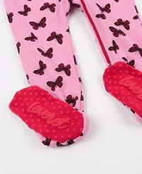 Leveret Baby Girls Matching Family One-Piece Cotton Sleep 'n Play Footed Pajamas - Animals and Wildlife Prints