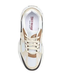 True Religion Womens Dreezy Chunky Logo Sneaker