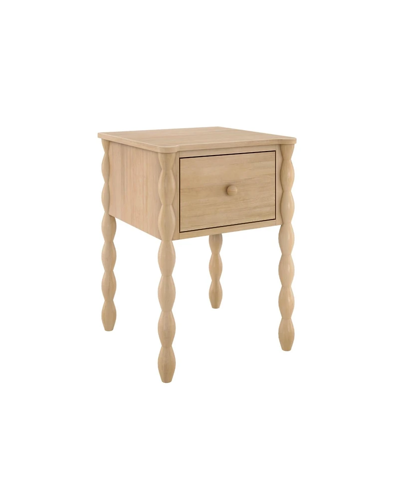 Max and Lily Jenny Lind 1 Drawer Nightstand