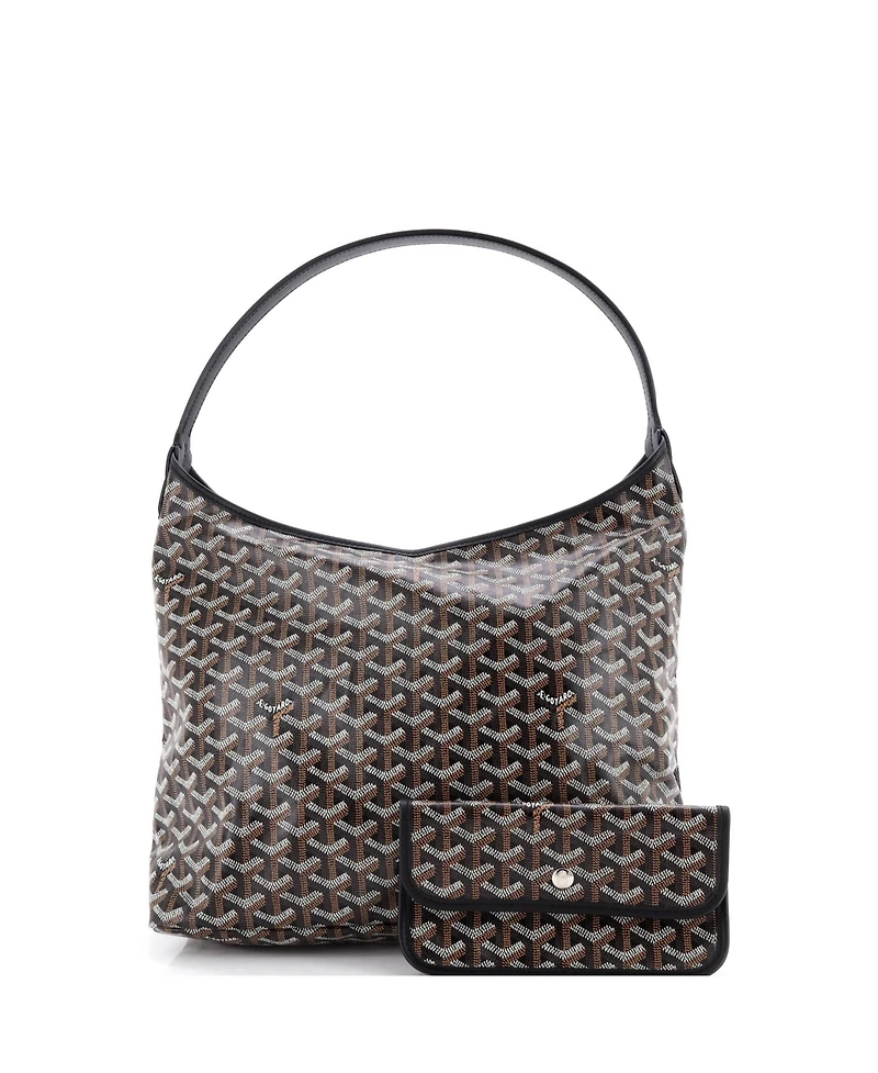 Pre-Owned Goyard Boheme Hobo Coated Canvas