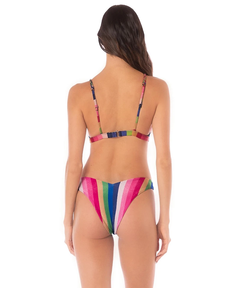 Maaji Women's Candy Stripes Rasha Bikini Top
