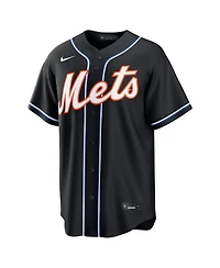 Nike Men's Black New York Mets 2026 Replica Fashion Jersey