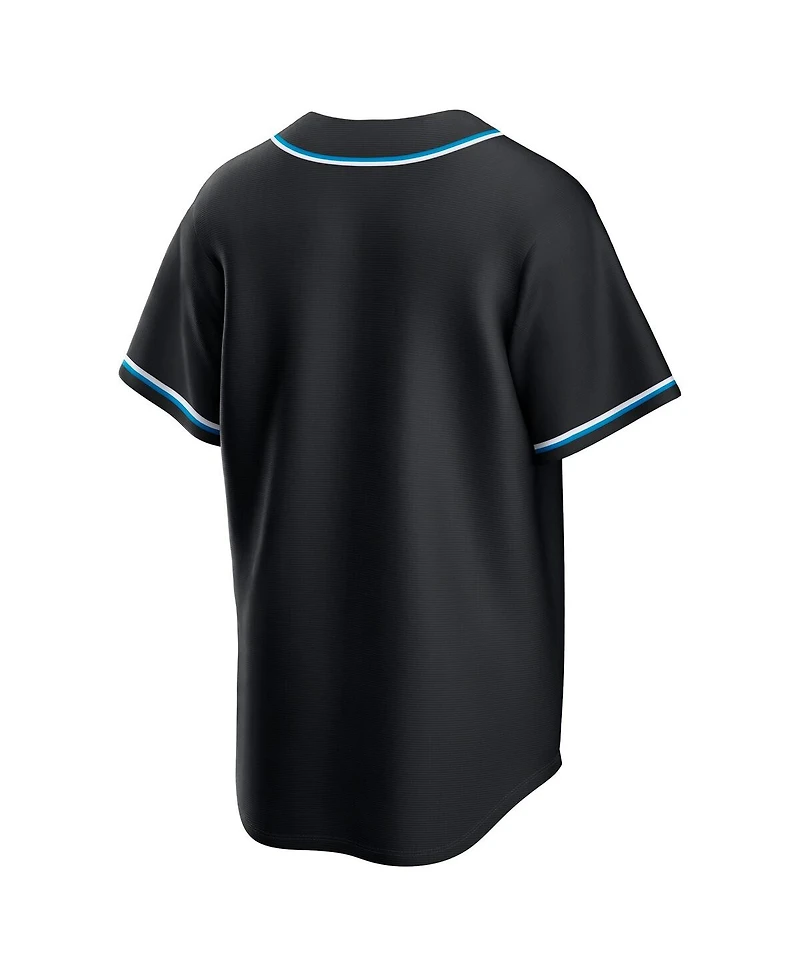 Nike Men's Black Miami Marlins 2026 Replica Fashion Jersey